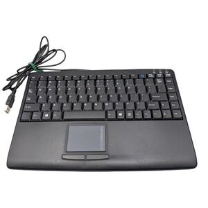Adesso AKB-410UB SlimTouch Desktop Keyboard with Touchpad USB Wired Black
